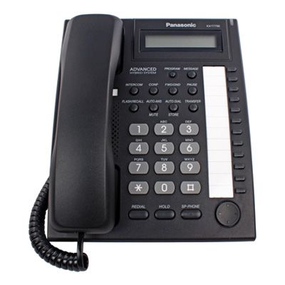 25' FT Panasonic KX-T7750 T7730 T7731 T7736 T7740 T7667 Phone Handset Cord Black 