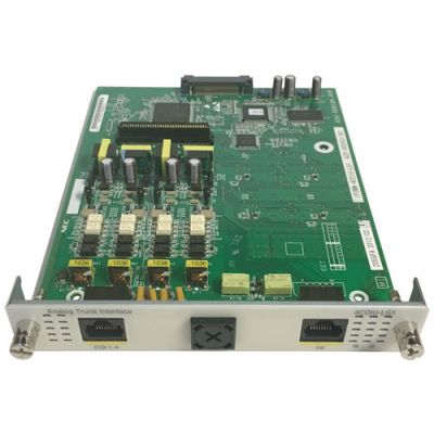 NEC UX5000 4-Port Loop/Ground-Start Trunk Blade (IP3WW-4COIU-LG1) (0911072) (Refurbished) 