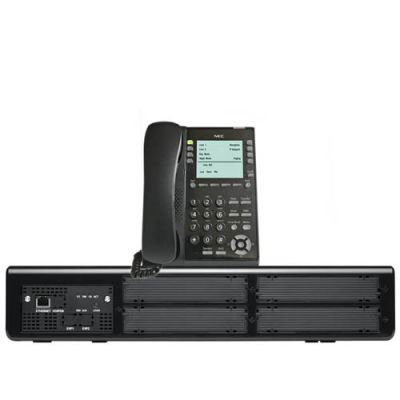 NEC SL2100 IP Quick-Start Kit with 8IPLD Self-Labeling Telephones (Q24-FR000000136969)