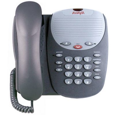 Avaya 4601 IP Telephone w/2-Lines, Non-Display (4601) (Refurbished)