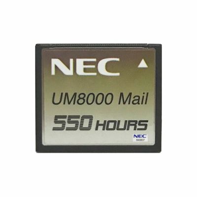 NEC Compact Flash Media 8G – 550 hours of Recording Time (640837)