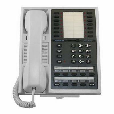 Comdial Executech 6414L Telephone with 8 Lines, Monitor, BLF (Refurbished) 