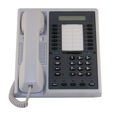 Comdial Executech II 6600E Telephone with 17-Buttons, Speakerphone & LCD (Refurbished) 