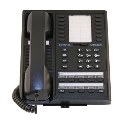 Comdial Executech II 6614E Telephone with 14 Lines, Monitor (Refurbished)