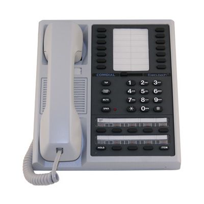Comdial Executech II 6614T Telephone with 14 Lines, Speakerphone (Refurbished)