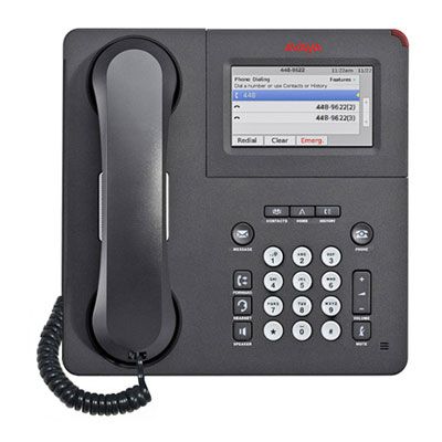 Avaya 9621G IP Telephone, Multi-Line, Large Graphic Color Display (Refurbished)