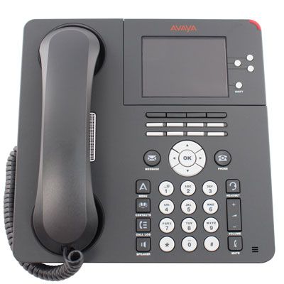 Avaya 9650 IP Telephone, 3-Lines, 3.8' Backlit Gray-Scale Display (Refurbished)