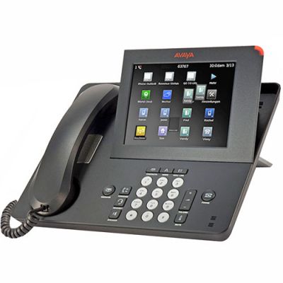 Avaya 9670G IP Telephone, 5.1" x 3.8" Full VGA Touchscreen (Refurbished)