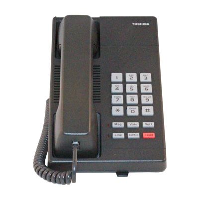 Toshiba DKT-2001 Telephone, Single Line (Refurbished)