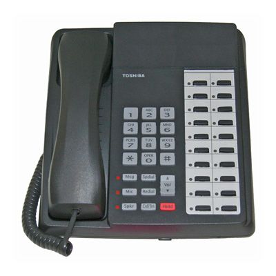 Toshiba DKT-3020S Telephone, 20-Buttons, Speakerphone (Refurbished)