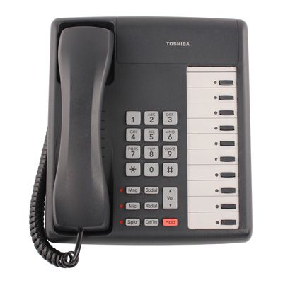 Toshiba DKT-3210S Telephone, 10-Buttons, Speaker (Refurbished)