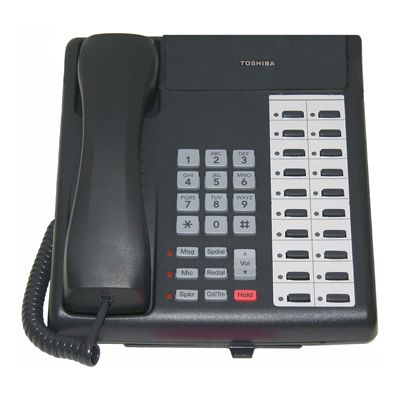 Toshiba DKT-3220S Telephone, 20-Buttons, Speaker (Refurbished)