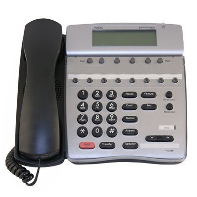 NEC DTH-8D-1 Telephone with 8-Buttons and Display (Refurbished)