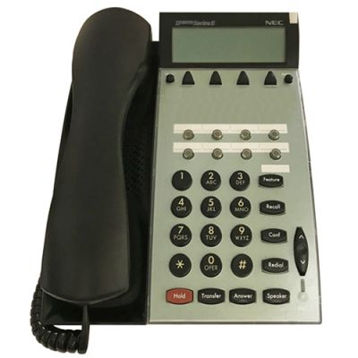 NEC Dterm Series E DTP-8D-2 Telephone, 8-Buttons, Display (Refurbished)