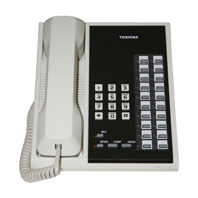 Toshiba EKT-6025H Telephone, 20-Buttons, Handsfree Intercom (Refurbished)