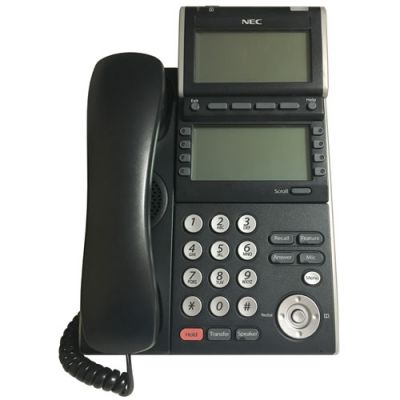 NEC ITL-8LD-1 8-Button Desi-less Display IP Phone (690010) (DT730-8LD) (Refurbished)