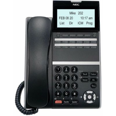 NEC ITZ-24D DT830 IP Phone, 24-Buttons, Display