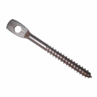 Eye Lag Wood Screw, 3" Self-Taping with 1/4" Hole - 100PK (JH-4254-3ES)