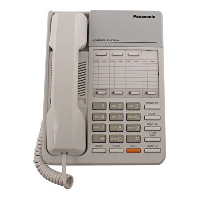 Panasonic KX-T7055 Digital Telephone, 3-Buttons, Monitor (Refurbished)