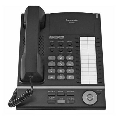 Panasonic KX-T7625 Digital Telephone, 24 Buttons & Speakerphone (Refurbished)