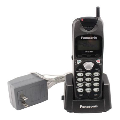 Panasonic KX-TD7680 Cordless Telephone (2.4GHz) (Refurbished)