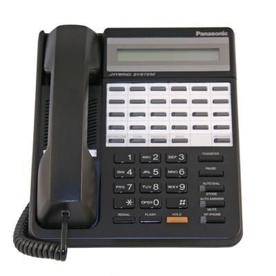 Panasonic KX-T7130 Telephone, 24-Btns, 1-Line Display (Refurbished)