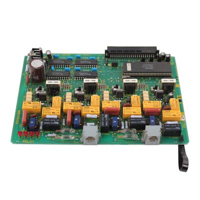 Toshiba 4-Circuit Ground Start or Loop Start CO Line Card  (RGLU2) (Refurbished) 