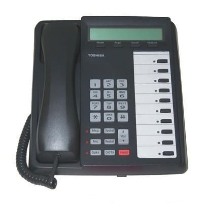 Toshiba DKT-3010SD Telephone, 10-Buttons, Display, Speakerphone (Refurbished)