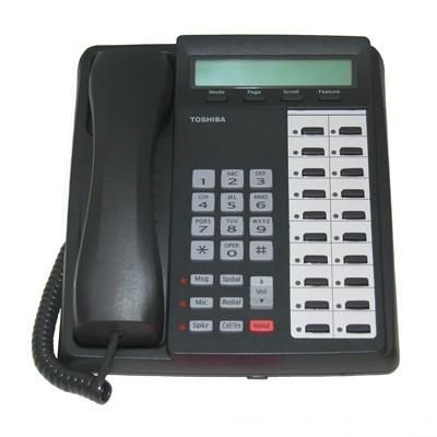 Toshiba DKT-3020SD Telephone, 20-Buttons, Display, Speaker (Refurbished)