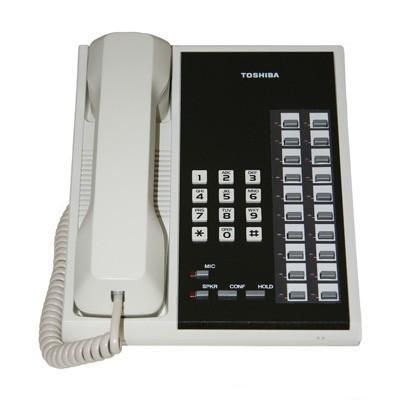 Toshiba EKT-6020H Telephone, 20-Buttons, Handsfree Intercom (Refurbished)