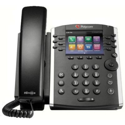 Polycom VVX 401 Series Business Media IP Phone (2200-48400-025)