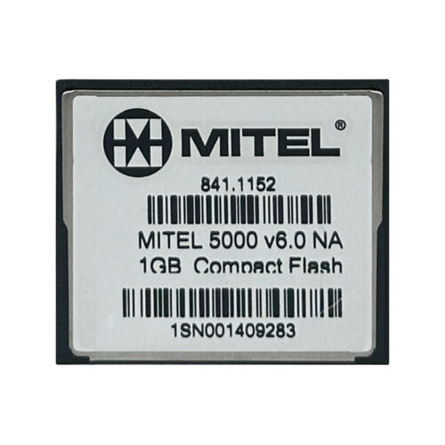 Mitel 841.1152 1GB Compact Flash Mitel 5000 v6.0 NA