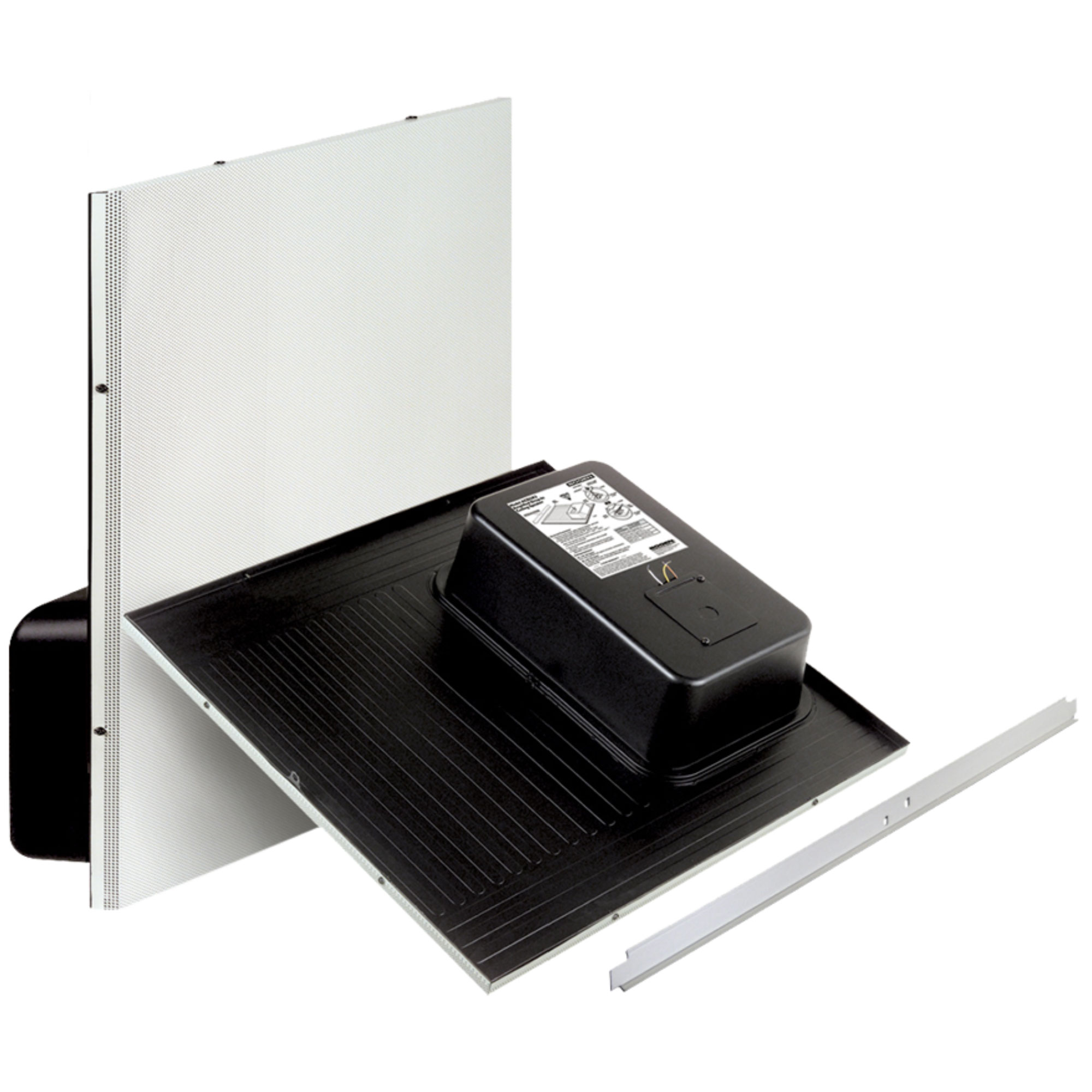 Bogen CSD2X2VR 2x2 Drop In Ceiling Speakers with Back Can Recessed Volume - Off White - Package of 2 (New)