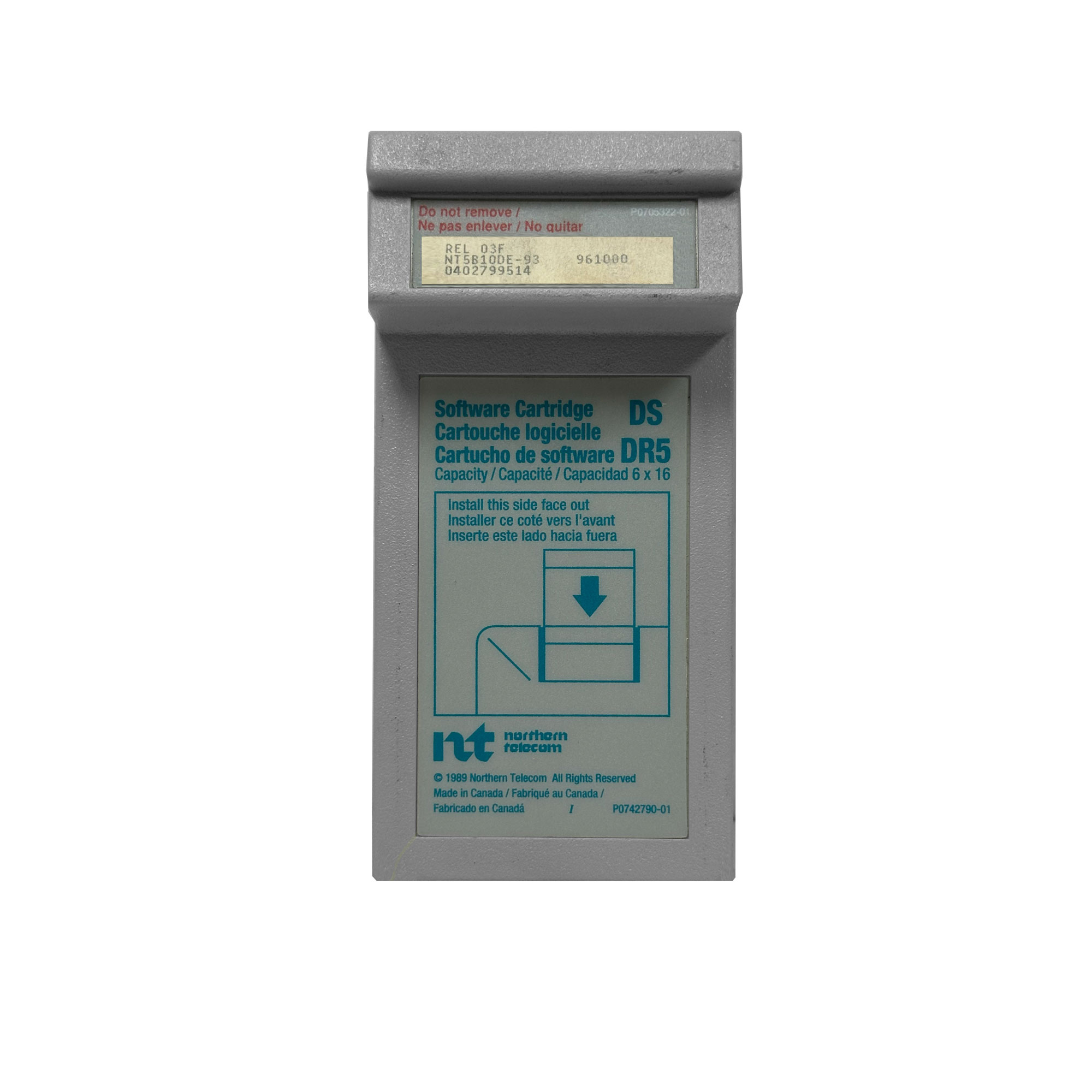 Norstar 616 DS/DR5 Software (NT5B13AJ/10DE)
