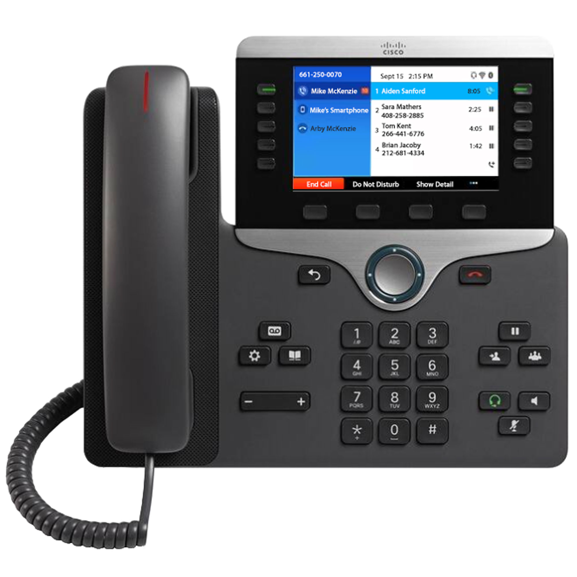 Cisco 8861-3PCC-K9 5-Line IP Phone